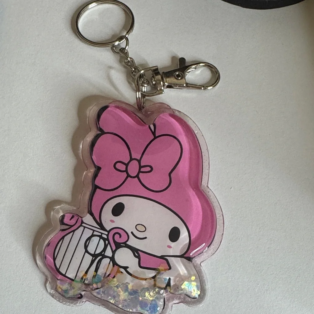 Pink Character Keychain